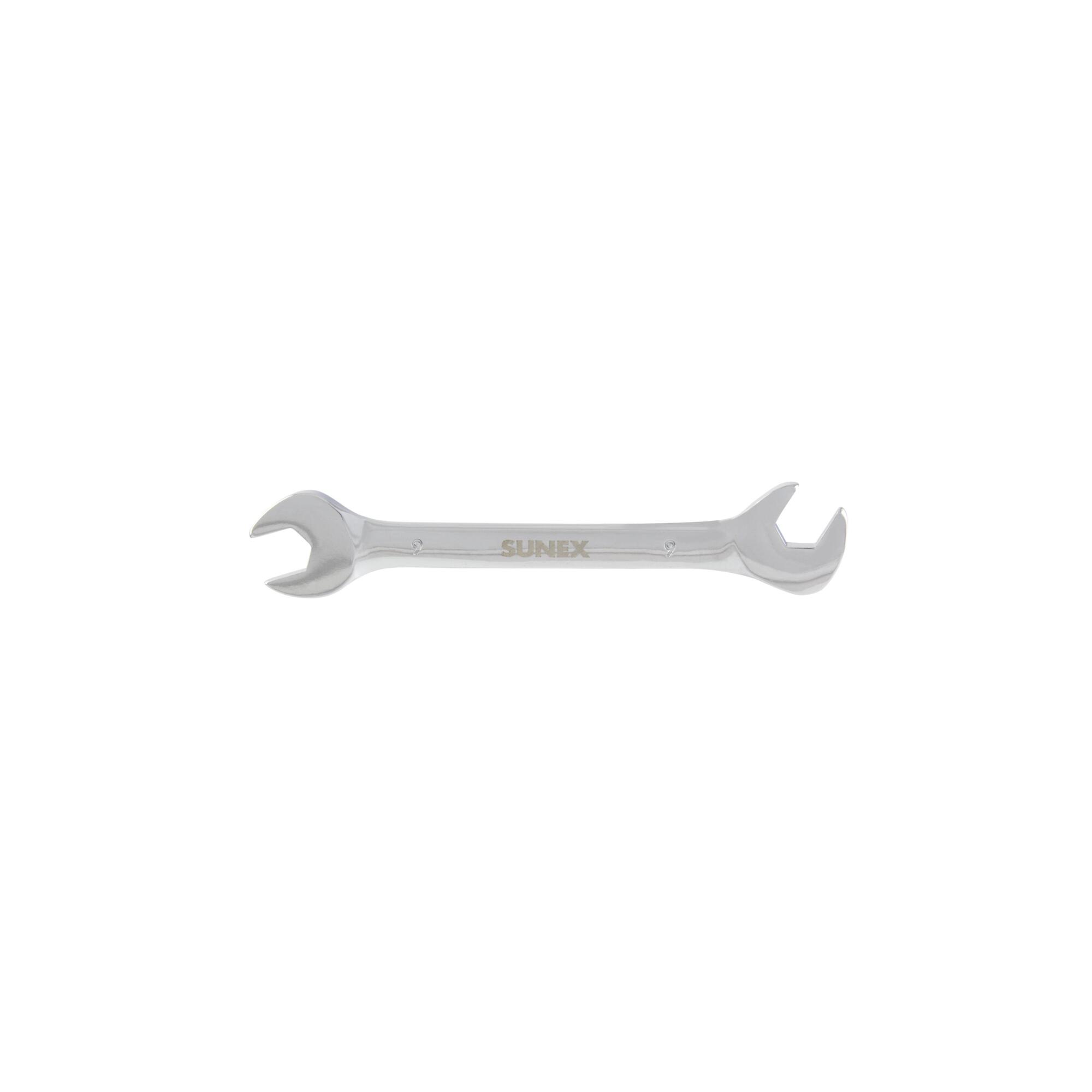 Sunex Tools Full Polish Angled Head Wrench — 9mm, Alloy Steel, Model# 991401MA